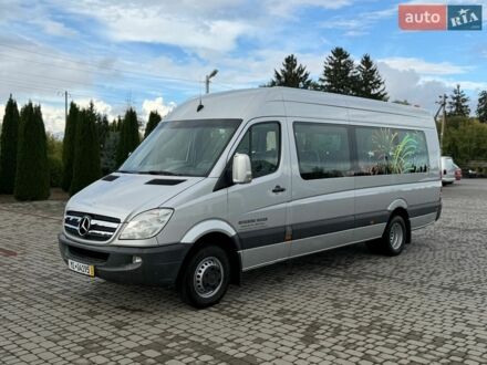 Серый Мерседес Sprinter, объемом двигателя 2.2 л и пробегом 287 тыс. км за 36800 $, фото 1 на Automoto.ua