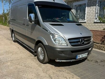 Серый Мерседес Sprinter, объемом двигателя 2.14 л и пробегом 176 тыс. км за 14900 $, фото 1 на Automoto.ua