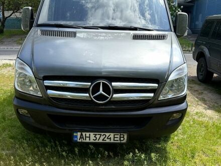 Серый Мерседес Sprinter, объемом двигателя 3 л и пробегом 260 тыс. км за 18000 $, фото 1 на Automoto.ua
