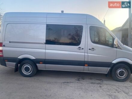 Серый Мерседес Sprinter, объемом двигателя 2.14 л и пробегом 257 тыс. км за 18000 $, фото 1 на Automoto.ua