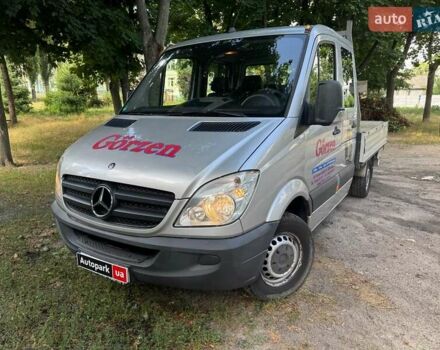 Серый Мерседес Sprinter, объемом двигателя 2.2 л и пробегом 187 тыс. км за 16490 $, фото 1 на Automoto.ua