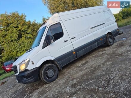 Серый Мерседес Sprinter, объемом двигателя 2.2 л и пробегом 111 тыс. км за 8300 $, фото 1 на Automoto.ua