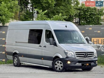 Серый Мерседес Sprinter, объемом двигателя 2.14 л и пробегом 313 тыс. км за 23500 $, фото 1 на Automoto.ua