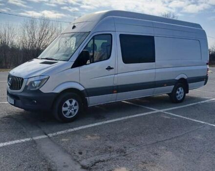 Серый Мерседес Sprinter, объемом двигателя 2.99 л и пробегом 350 тыс. км за 33800 $, фото 1 на Automoto.ua