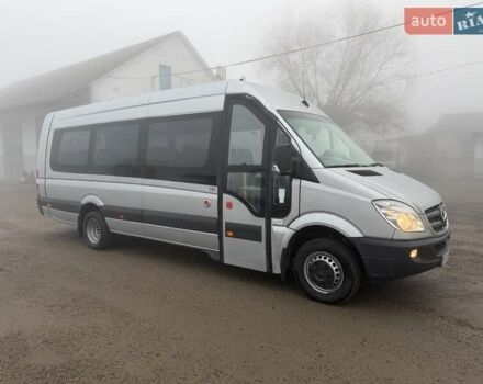 Серый Мерседес Sprinter, объемом двигателя 2.2 л и пробегом 337 тыс. км за 31900 $, фото 1 на Automoto.ua