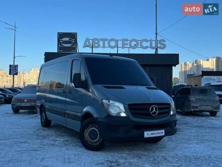 Серый Мерседес Sprinter, объемом двигателя 2.14 л и пробегом 322 тыс. км за 20990 $, фото 1 на Automoto.ua