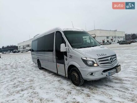 Серый Мерседес Sprinter, объемом двигателя 2.2 л и пробегом 462 тыс. км за 40500 $, фото 1 на Automoto.ua