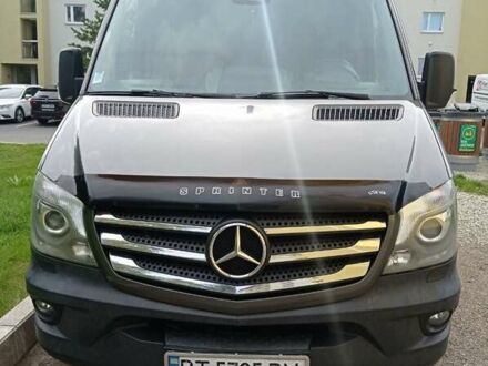 Серый Мерседес Sprinter, объемом двигателя 3 л и пробегом 299 тыс. км за 33000 $, фото 1 на Automoto.ua