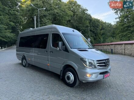 Серый Мерседес Sprinter, объемом двигателя 3 л и пробегом 397 тыс. км за 57700 $, фото 1 на Automoto.ua