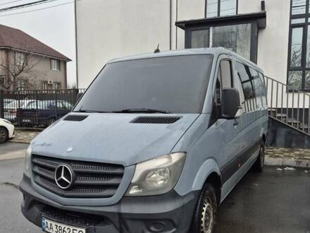 Серый Мерседес Sprinter, объемом двигателя 2.14 л и пробегом 290 тыс. км за 22000 $, фото 1 на Automoto.ua