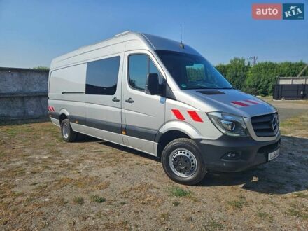Серый Мерседес Sprinter, объемом двигателя 2.2 л и пробегом 282 тыс. км за 27999 $, фото 1 на Automoto.ua