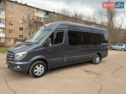 Серый Мерседес Sprinter, объемом двигателя 2.99 л и пробегом 340 тыс. км за 45500 $, фото 1 на Automoto.ua