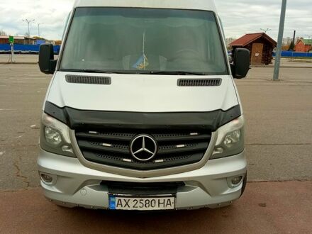 Серый Мерседес Sprinter, объемом двигателя 2.7 л и пробегом 495 тыс. км за 14800 $, фото 1 на Automoto.ua
