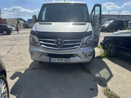 Серый Мерседес Sprinter, объемом двигателя 2.1 л и пробегом 208 тыс. км за 30000 $, фото 1 на Automoto.ua