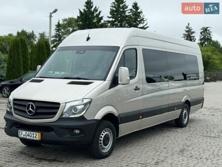 Серый Мерседес Sprinter, объемом двигателя 2.2 л и пробегом 344 тыс. км за 33500 $, фото 1 на Automoto.ua
