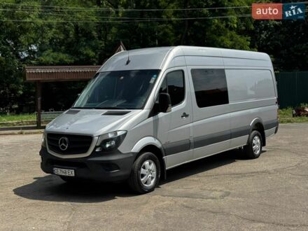 Серый Мерседес Sprinter, объемом двигателя 2.2 л и пробегом 600 тыс. км за 21500 $, фото 1 на Automoto.ua
