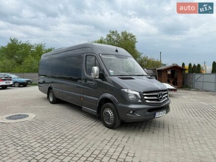 Сірий Мерседес Sprinter, об'ємом двигуна 3 л та пробігом 560 тис. км за 51900 $, фото 1 на Automoto.ua