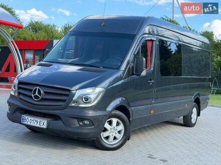 Сірий Мерседес Sprinter, об'ємом двигуна 3 л та пробігом 391 тис. км за 28500 $, фото 1 на Automoto.ua