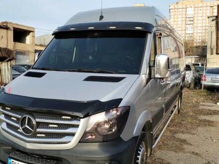 Серый Мерседес Sprinter, объемом двигателя 3 л и пробегом 285 тыс. км за 40000 $, фото 1 на Automoto.ua