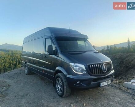 Серый Мерседес Sprinter, объемом двигателя 3 л и пробегом 320 тыс. км за 32000 $, фото 1 на Automoto.ua