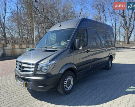 Серый Мерседес Sprinter, объемом двигателя 2.2 л и пробегом 240 тыс. км за 21900 $, фото 1 на Automoto.ua