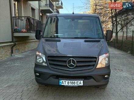 Серый Мерседес Sprinter, объемом двигателя 2.14 л и пробегом 243 тыс. км за 23700 $, фото 1 на Automoto.ua