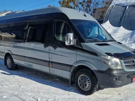 Сірий Мерседес Sprinter, об'ємом двигуна 3 л та пробігом 419 тис. км за 53800 $, фото 1 на Automoto.ua