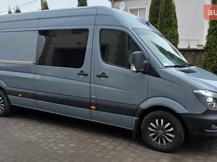 Серый Мерседес Sprinter, объемом двигателя 2.14 л и пробегом 470 тыс. км за 27300 $, фото 1 на Automoto.ua