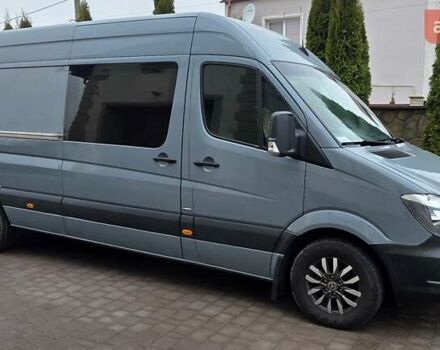Серый Мерседес Sprinter, объемом двигателя 2.14 л и пробегом 470 тыс. км за 27300 $, фото 1 на Automoto.ua