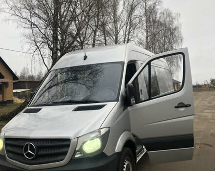 Серый Мерседес Sprinter, объемом двигателя 2.2 л и пробегом 373 тыс. км за 19500 $, фото 1 на Automoto.ua
