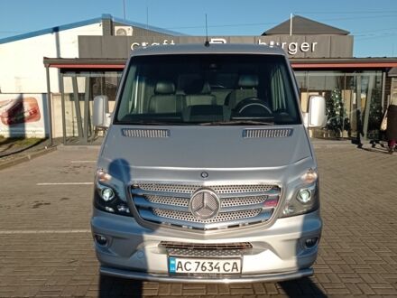 Мерседес Sprinter 2016 в Ковель на Automoto.ua Серый Мерседес Sprinter, объемом двигателя 2.1 л и пробегом 264 тыс. км за 25000 $, фото 1 на Automoto.ua