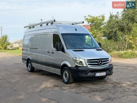 Серый Мерседес Sprinter, объемом двигателя 3 л и пробегом 177 тыс. км за 26500 $, фото 1 на Automoto.ua