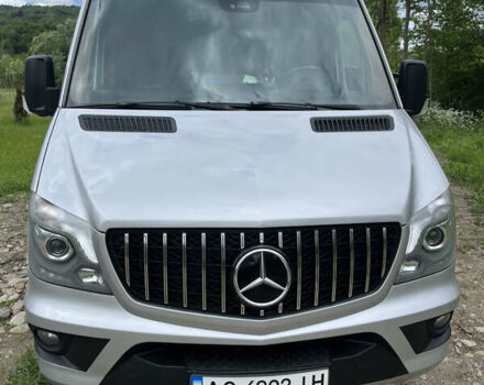 Сірий Мерседес Sprinter, об'ємом двигуна 3 л та пробігом 433 тис. км за 38500 $, фото 1 на Automoto.ua