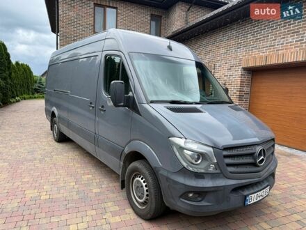 Серый Мерседес Sprinter, объемом двигателя 3 л и пробегом 212 тыс. км за 23700 $, фото 1 на Automoto.ua