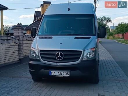 Серый Мерседес Sprinter, объемом двигателя 2.2 л и пробегом 280 тыс. км за 22700 $, фото 1 на Automoto.ua