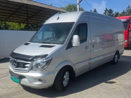 Серый Мерседес Sprinter, объемом двигателя 2.2 л и пробегом 413 тыс. км за 16500 $, фото 1 на Automoto.ua