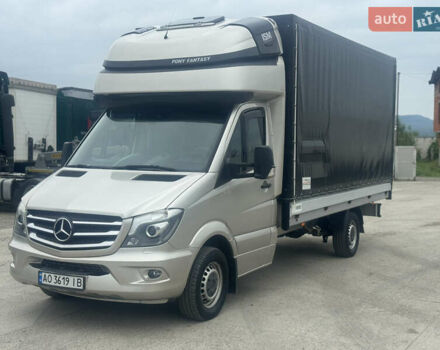 Серый Мерседес Sprinter, объемом двигателя 2.2 л и пробегом 130 тыс. км за 20699 $, фото 1 на Automoto.ua