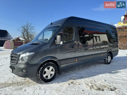 Сірий Мерседес Sprinter, об'ємом двигуна 3 л та пробігом 505 тис. км за 36192 $, фото 1 на Automoto.ua