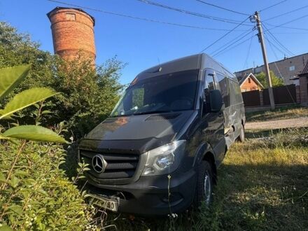 Серый Мерседес Sprinter, объемом двигателя 2.14 л и пробегом 437 тыс. км за 11500 $, фото 1 на Automoto.ua