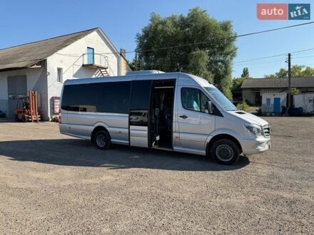 Серый Мерседес Sprinter, объемом двигателя 2.2 л и пробегом 408 тыс. км за 43700 $, фото 1 на Automoto.ua