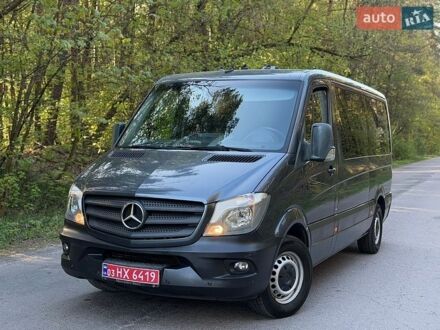 Серый Мерседес Sprinter, объемом двигателя 2.2 л и пробегом 314 тыс. км за 23750 $, фото 1 на Automoto.ua