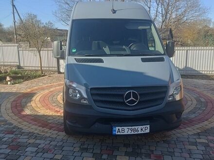 Серый Мерседес Sprinter, объемом двигателя 2.14 л и пробегом 346 тыс. км за 19900 $, фото 1 на Automoto.ua