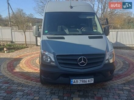 Серый Мерседес Sprinter, объемом двигателя 2.14 л и пробегом 346 тыс. км за 20700 $, фото 1 на Automoto.ua