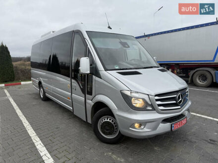 Серый Мерседес Sprinter, объемом двигателя 3 л и пробегом 354 тыс. км за 62500 $, фото 1 на Automoto.ua