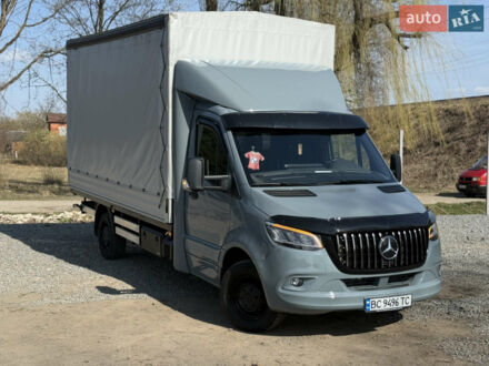 Серый Мерседес Sprinter, объемом двигателя 2.99 л и пробегом 510 тыс. км за 28999 $, фото 1 на Automoto.ua