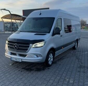 Серый Мерседес Sprinter, объемом двигателя 2.99 л и пробегом 159 тыс. км за 55152 $, фото 1 на Automoto.ua