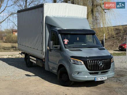 Серый Мерседес Sprinter, объемом двигателя 2.99 л и пробегом 510 тыс. км за 34000 $, фото 1 на Automoto.ua