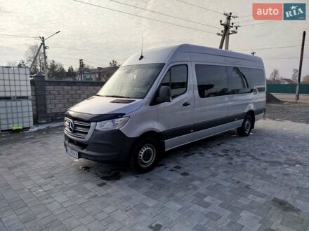 Серый Мерседес Sprinter, объемом двигателя 2.2 л и пробегом 370 тыс. км за 33000 $, фото 1 на Automoto.ua