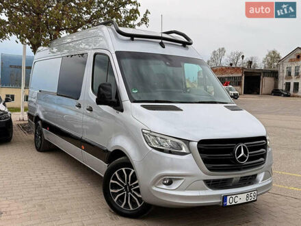 Мерседес Sprinter 2019 у Радивилове на Automoto.ua Сірий Мерседес Sprinter, об'ємом двигуна 3 л та пробігом 186 тис. км за 73000 $, фото 1 на Automoto.ua