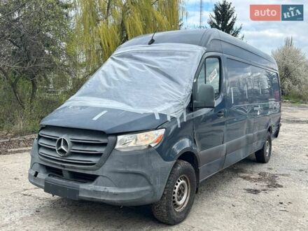 Серый Мерседес Sprinter, объемом двигателя 3 л и пробегом 297 тыс. км за 18500 $, фото 1 на Automoto.ua